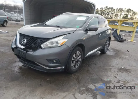 2017 Nissan Murano Sl z USA, uszkodzony, nr VIN 5N1AZ2MH3HN126501